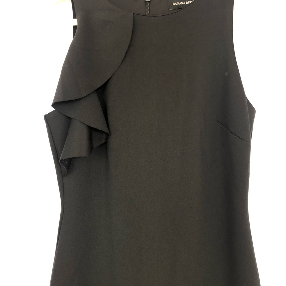 Banana republic NWT black dress size 0 - Picture 3 of 6